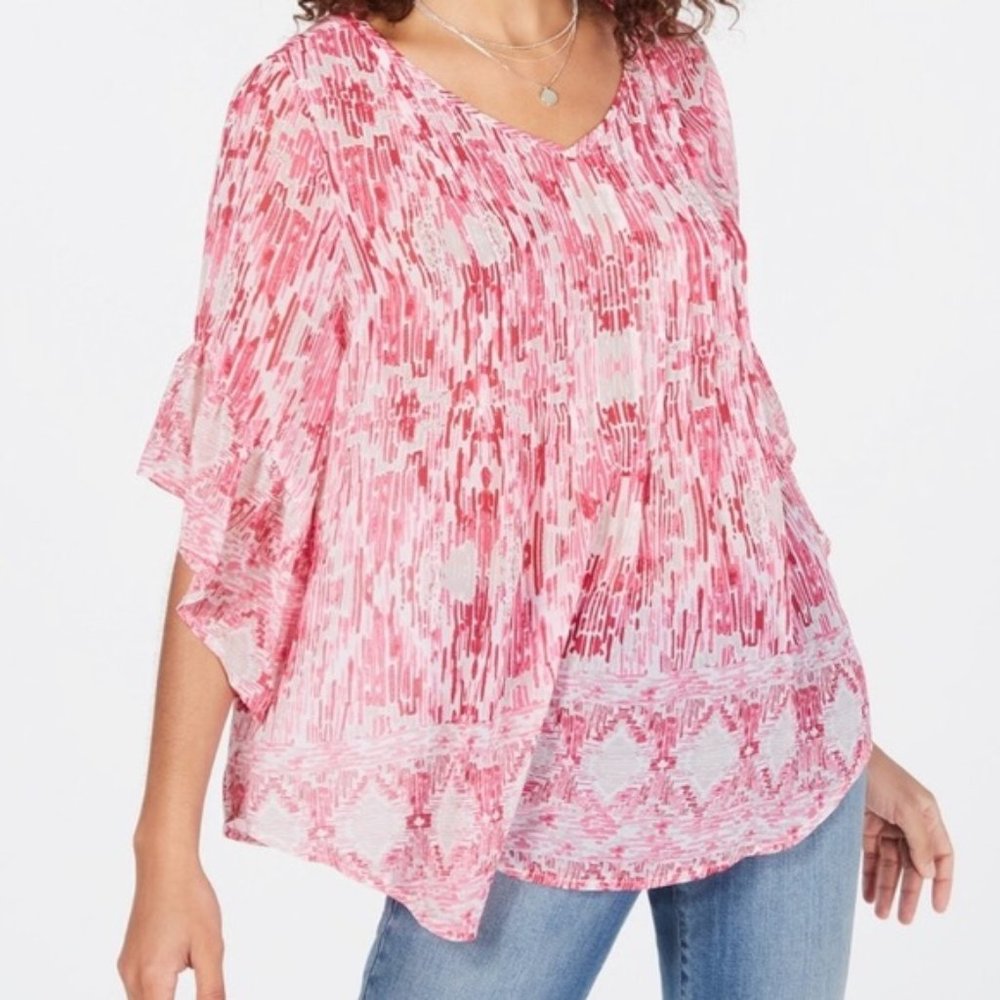 Style & Co. womens billowy top Sz 1X
